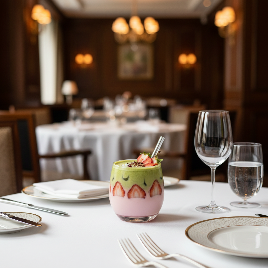 Strawberry Matcha – Restaurant